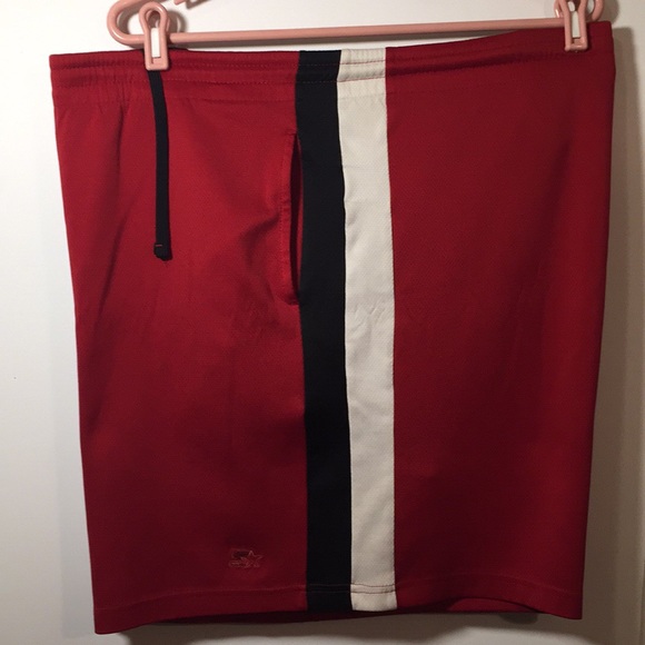 Starter Swimming Trunk Red No Elastic Size 54 - Picture 3 of 7